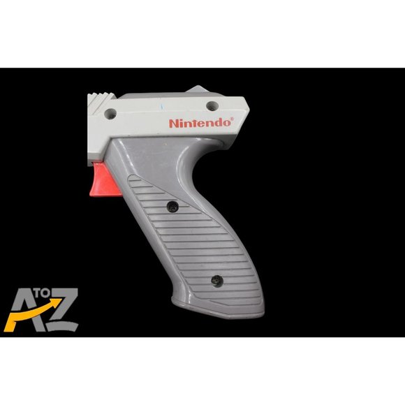 Original Official Zapper Gun NINTENDO NES Gray 1985 Duck Hunt NES-005 - Picture 3 of 12
